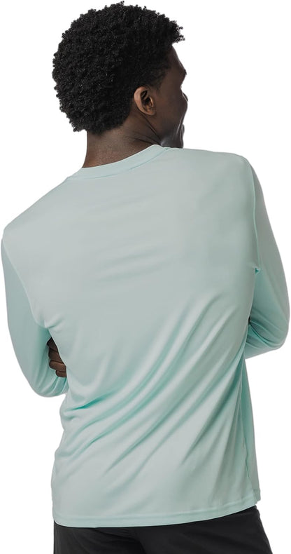 Men'S Outdoor UPF 50+ Long Sleeve T-Shirt, UV Sun Protection for Fishing, Running, Hiking